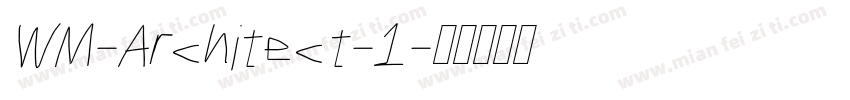 WM-Architect-1字体转换