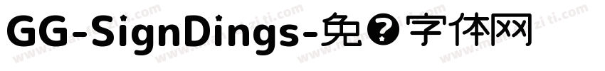 GG-SignDings字体转换