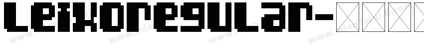 Leixoregular字体转换