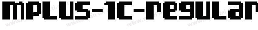 mplus-1c-regular字体转换