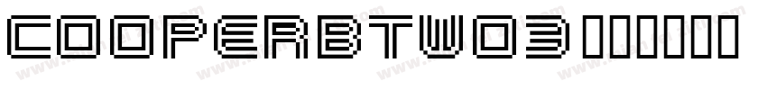CooperBTW03字体转换