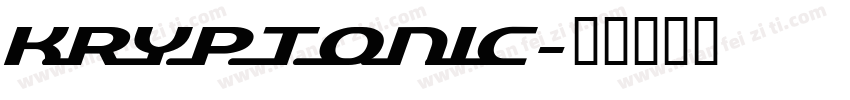 Kryptonic字体转换