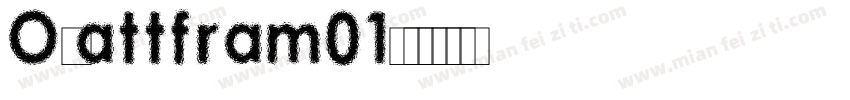 Opattfram01字体转换