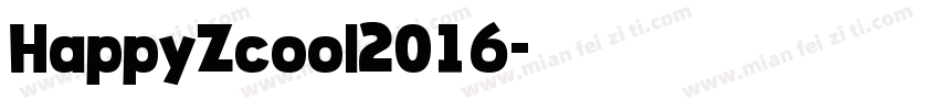 HappyZcool2016字体转换