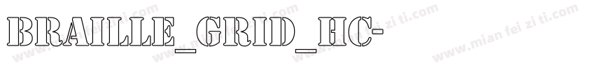 braille_grid_hc字体转换