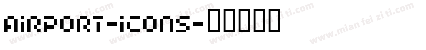 Airport-Icons字体转换