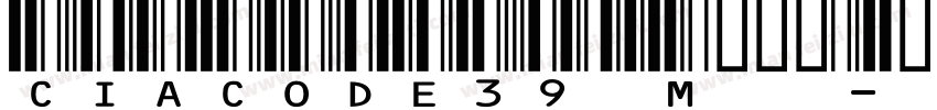 ciacode39_m转换器字体转换