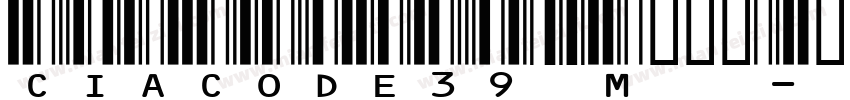 ciacode39_m转换器字体转换