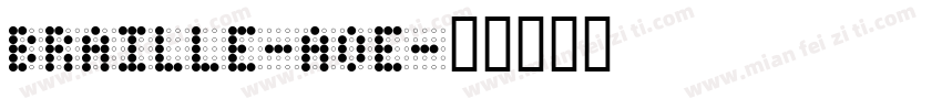 Braille-AOE字体转换