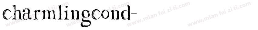 charmlingcond字体转换