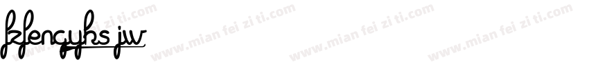 fzfengyks_jw字体转换