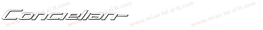 Concielian字体转换