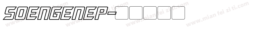 Soengenep字体转换