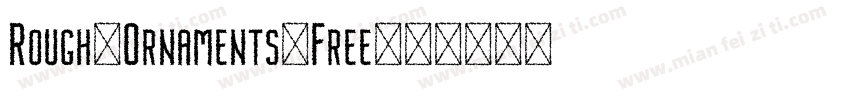 Rough-Ornaments-Free字体转换