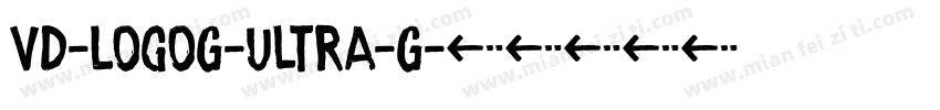 VD-LogoG-Ultra-G字体转换