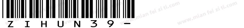 zihun39字体转换