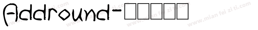 Addround字体转换