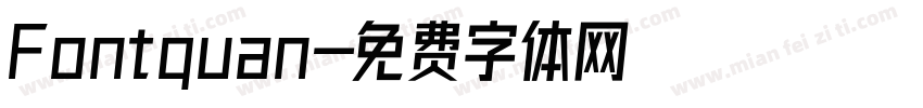 Fontquan字体转换