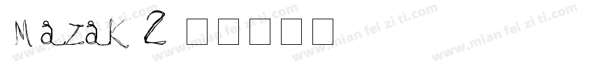 mazak-2字体转换