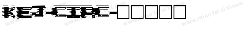 KEJ-CIRC字体转换
