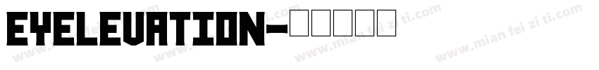 eyelevation字体转换