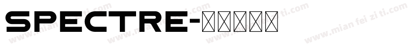 spectre字体转换