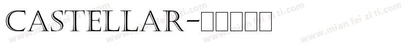 castellar字体转换