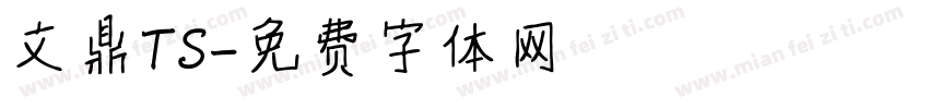 文鼎TS字体转换