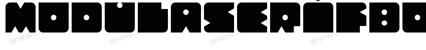 ModulaSerifBold字体转换