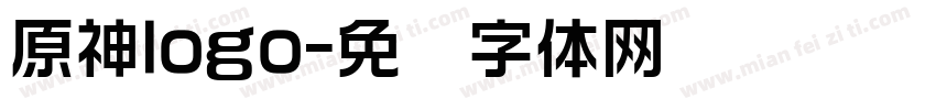 原神logo字体转换