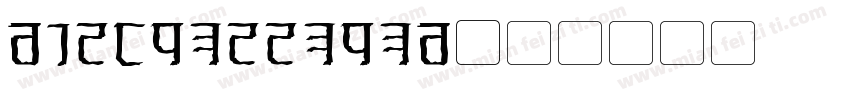 distressered字体转换