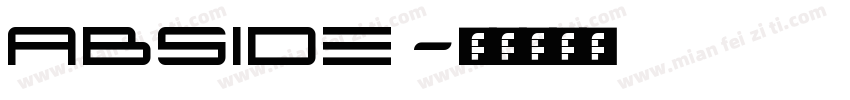 abside字体转换