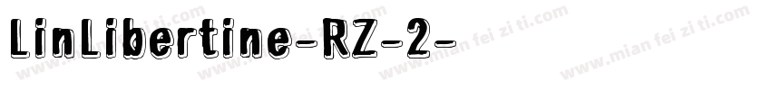 LinLibertine-RZ-2字体转换