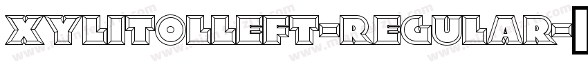 XylitolLeft-Regular字体转换