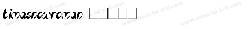 timasnewroman字体转换