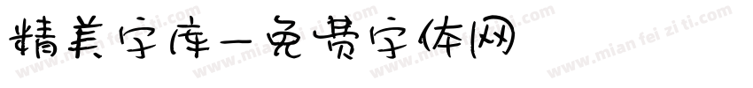 精美字库字体转换