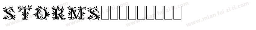 Storms生成器字体转换