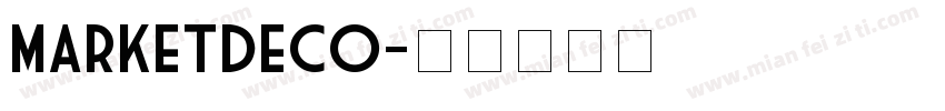 MarketDeco字体转换