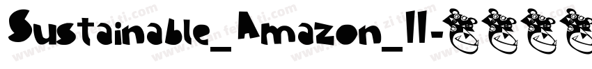 Sustainable_Amazon_II字体转换