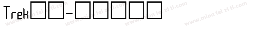 Trek字体字体转换