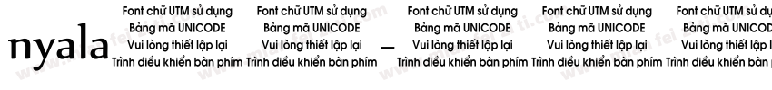 nyala字体字体转换