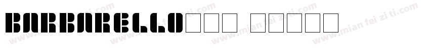 Barbarello转换器字体转换