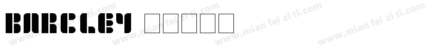 barcley字体转换