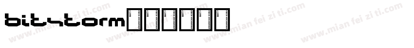 Bitstorm字体转换