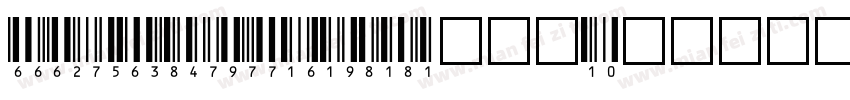 eanbwrp36tt生成器字体转换