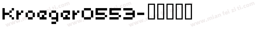 Kroeger0553字体转换