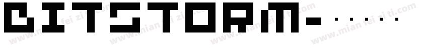 Bitstorm字体转换