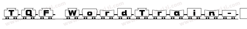 TQF_WordTrain字体转换