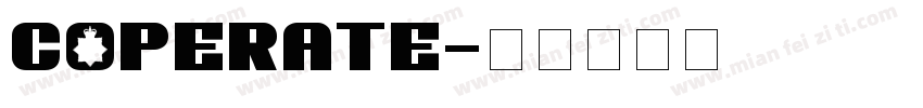 coperate字体转换