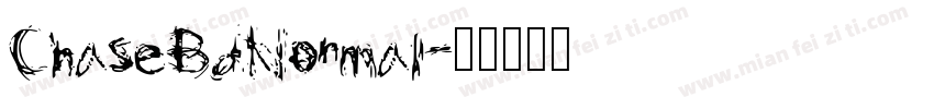 ChaseBdNormal字体转换